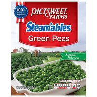Pictsweet Farms Steam’ables Simple Harvest Green Peas, 10 Oz, 10 Ounce