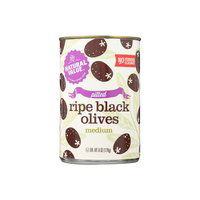 Natural Value Pitted Black Olives, 6 Ounce