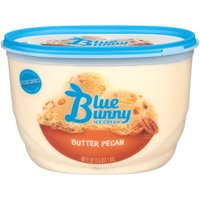 Blue Bunny Premium Ice Cream, Butter Pecan, 48 Ounce