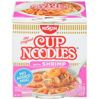 Nissin Shrimp Ramen Cup Noodles, 2.25 Ounce