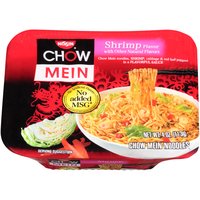 Nissin Chow Mein Noodles, Shrimp Flavor, 4 Ounce