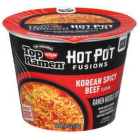 Top Ramen Hot Pot Fusions Korean Spicy Beef, 4.8 Ounce