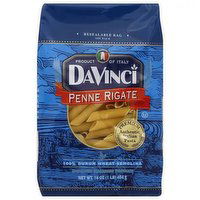 DaVinci Pasta, Penne Rigate, 16 Ounce