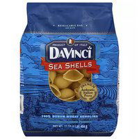 DaVinci Pasta, Sea Shells, 16 Ounce