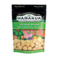 Hamakua Island Onion Macadamia Nuts, 10 Ounce