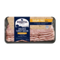 Diestel Turkey Bacon Sliced, 8 Ounce