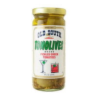 Old South Tomolives Pickled Green Tomatoes, 8 Ounce