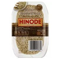 Hinode Fully Cooked Microwavable Brown Rice Tray, 10.6 Ounce