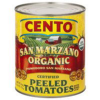 Cento San Marzano Organic Peeled Tomatoes, 28 Ounce