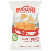 Boulder Chips Thin Bbq, 6 Ounce