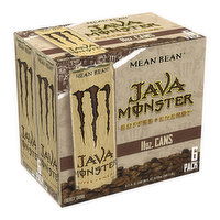 Monster Java Mean Bean, Coffee plus Energy (6-pack), 66 Ounce