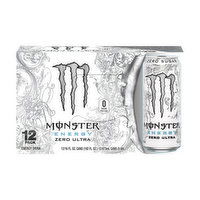 Monster Energy Zero Ultra (12-pack), 192 Ounce