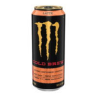 Monster Java Cold Brew Nitro Infused Latte, 13.5 Ounce