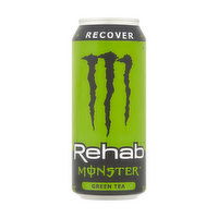 Monster Rehab Green Tea Energy Drink, 16 Ounce