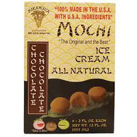 Mikawaya Mochi Ice Cream, Chocolate, 6 Each