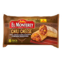 El Monterey Chili Cheese Chimichangas (8-pack), 32 Ounce