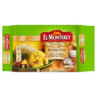 El Monterey Breakfast Burrito Egg, Sausage, Cheese & Potato, 8 Each