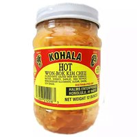 Kohala Hot Won Bok Kim Chee, 12 Ounce