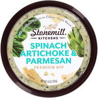 Stonemill Kitchens Spinach, Artichoke & Parmesan Premium Dip, 10 Ounce