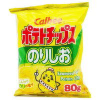 Calbee Seaweed & Salt Chips, 2.8 Ounce