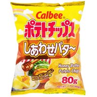 Calbee Honey Butter Chips, 2.8 Ounce