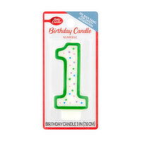 Betty Crocker Numeral 1 Birthday Candle, 1 Each