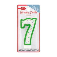 Betty Crocker Numeral 7 Birthday Candle, 1 Each