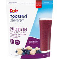 Dole Boosted Blends, Protein Smoothie, 32 Ounce