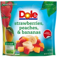 Dole Frozen Strawberries, Peaches & Bananas, 14 Ounce