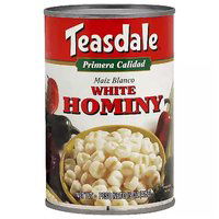 Teasdale White Hominy, 15 Ounce