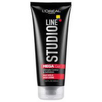 L'Oreal Hair Gel, Studio Line Head Lock Mega, 6.8 Ounce