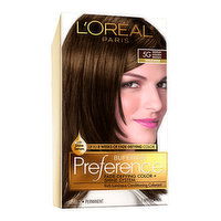 L'Oreal Permanent Hair Color, Superior Preference Warmer, Medium Golden Brown 5G, 1 Each