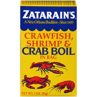 Zatarain's Crawfish, Shrimp & Crab Boil in Bag, 3 Ounce