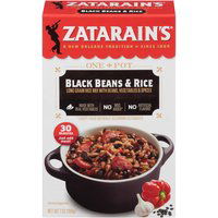 Zatarain's One Pot Black Beans & Rice Mix, 7 Ounce