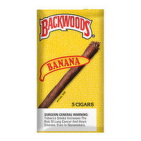 Backwoods Banana Cigars (5-pack), 5 Each