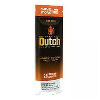 Dutch Cigarillo Honey Fusion, 2 Each