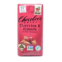 Chocolove Cherry & Almond in 55% Dark Chocolate, 3.2 Ounce