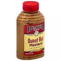 Beaver Sweet Hot Mustard, 13 Ounce