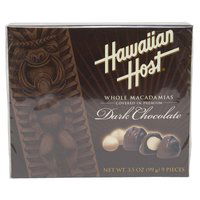 Hawaiian Host Mac Nuts, Dark Chocolate, 3.5 Ounce