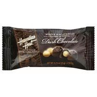 Hawaiian Host Macadamia Nuts, Dark Chocolate, 0.74 Ounce