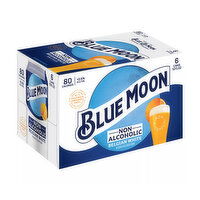 Blue Moon Non Alcoholic Cans (6-pack), 12 Ounce