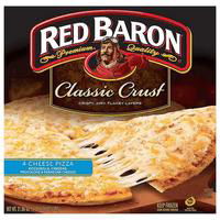 Red Baron Classic Crust Four Cheese Pizza, 21.06 Ounce