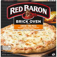 Red Baron Pizza, Brick Oven Crust, Cheese Trio, 17.82 Ounce