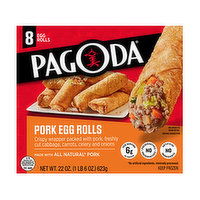 Pagoda Pork Egg Rolls, 22 Ounce