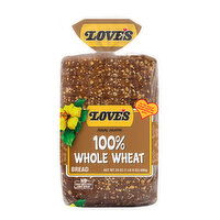 Love's Royal Hearth 100% Whole Wheat Bread, 24 Ounce