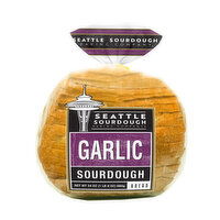 Seattle Sourdough Bread, Garlic Round, 24 Ounce