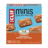 Clif Bar Minis Crunchy Peanut Butter Energy Bars (10-pack), 16.6 Ounce