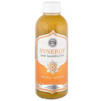 GT's Organic Synergy Raw Kombucha, Mystic Mango, 16 Fluid ounce