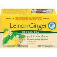 Bigelow Tea, Lemon Ginger, 18 Each