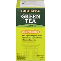 Bigelow Green Tea, Decaffeinated, 20 Each